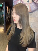 インデペンデンス(independence) 【四条烏丸】ブリーチなしオリーブベージュ×レイヤー