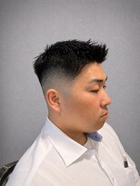 ワンワンオー バーバーショップ 長浜店(@110 BARBER SHOP)&nbsp;ベリーショート × スキンフェード