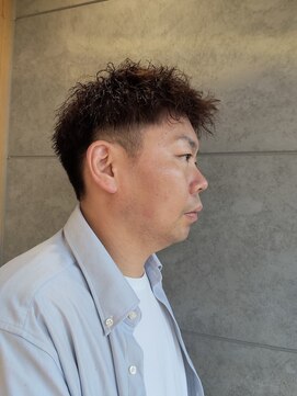 パウダーヘアー ルミニティ(powder hair luminity) スパイラルショートパーマ