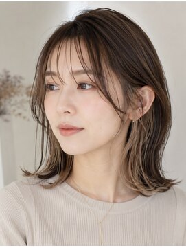 タヤ 府中店(TAYA) 結べる長さのインナーカラーミディ
