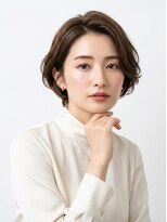 バーシャミ 博多(Baciami) 30代40代◎前髪なし大人ショートボブ|丸み・小顔見え