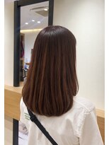 タヤ 府中店(TAYA)&nbsp;ピンクブラウン×白髪ぼかしハイライト