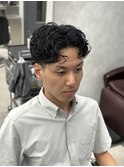 常田大希風パーマ ツイストスパイラル ラルフカール