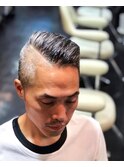 barber.oldstyle.men's pompadour.hommehair2nd櫻井