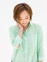 カルフール ロコ 草加西口店(Carrefour LOCO) ☆LOCO☆ハイトーンワンレンミニマムボブ