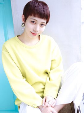 バース(BIRTH) 天神【BIRTH】大人かわいいショート×ピンクブラウン