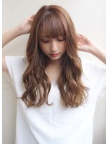道村/デジタルパーマ/ローライト/アッシュブラウン/厚めバング