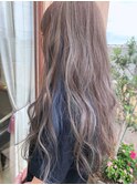 個性派ロングヘア