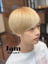 ジャム ヘアー サロン(Jam hair salon)&nbsp;【Jamhair東高円寺】ヒライハイトーンカラーショートマッシュ