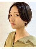 女性らしい丸みを大切にshort hair