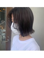 ステイシー(STACY)&nbsp;STACYブルージュ×切りっぱなしボブ(那覇小禄奥武山公園)