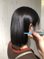 ラ ブランシュ 大宮(La Blanche) 20代30代40代前髪イヤリングカラーイメチェンラベンダーカラー