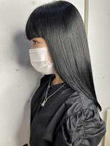 エイト 福岡天神店(EIGHT fukuoka) 【EIGHT福岡　9月　片山智裕】韓国人風ブルーブラック