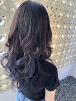 ワクヘアー(WaKu hair)&nbsp;グラデーション　ブルーグレー