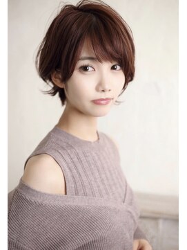 クレドガーデン 綾瀬店(CRED GARDEN) 大人ショートボブ×ナチュラルボブ×丸みショート20代30代40代a