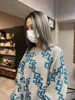 サニー 渋谷(SUNNY) バレイヤージュ、ハイライト、ココアベージュ、グレージュカラー