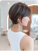 20代30代/大人かわいい/小顔ひし形/ウルフ/ダークアッシュ