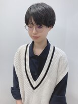 モリオフロムロンドン 松戸店(Morio from London)&nbsp;【松戸 岩口】軽め黒髪刈り上げマッシュショート
