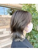 レディースウルフカット