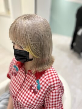 テン(天 ten) ポイントカラー×イエロー