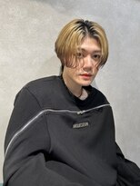 ゼスト リル 新宿(ZEST lill)&nbsp;ニュアンスパーマ　センターパート　落合陽世