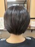 カット+目立つ部分カラー/COTAシャンプー/トリートメント使用/髪質診断付