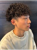 マッシュパーマ プードルパーマ マッシュショート