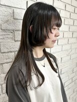 レーベン(Leben) #ウルフヘア#おしゃれ女子#ツヤ髪#黒髪ナチュラル#オージュア
