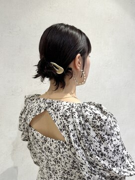 パーク(PAAQ) カチモリヘア×女性らしいニュアンスヘアセット