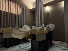 ☆静かなシャンプーブース☆  ヒーリングミュージックのBGMが流れるシャンプーブース♪