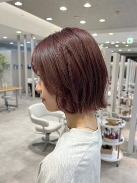 ヴィサージュアクト(VISAGE a.c.t) 切りっぱなしボブ