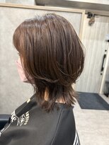 ベルエ(Belle)&nbsp;ブラウンバイオレットカラー＆レイヤーカット