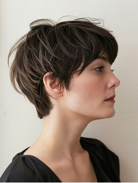 アルトリスト(Altruist Aging×HAIR&SPA) ☆イメチェンピンクベージュアンブレラカラー前髪クールショート