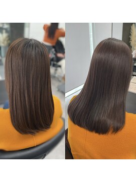 ガルボヘアー 桟橋店(garbo hair) オイルカラーアッシュブラウン高知美容院
