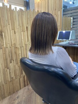 アール(R) 白髪ぼかし