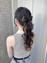 オッジバイケンジ(oggi by KENJE)&nbsp;ポニーテール/ヘアアレンジ/ひふみ