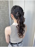 ポニーテール/ヘアアレンジ/ひふみ