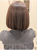 【HAIR RELAX Blono】髪質改善縮毛矯正で艶めく自然ストレート