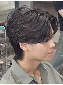 天神フェザーパーマニュアンスパーマシャドウパーマ緩め30代