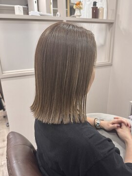 カミノワ(kaminowa) 白髪率50%おすすめヘア　/神戸/三宮/元町/脱白髪染め/白髪ぼかし