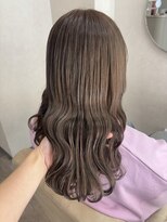 ソア 並木坂(Soa)&nbsp;韓国ヘア/顔周りカット/レイヤーカット/ベージュ/ロング