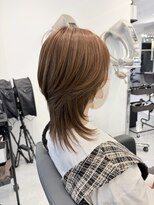 ヘアーアンドカラー ルジャルダン 葛西店(le jardin) アッシュカラーのくびれウルフレイヤー