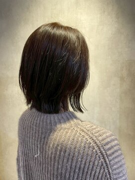 髪質改善/顔周りレイヤーカット/グレージュ[千葉/千葉駅]