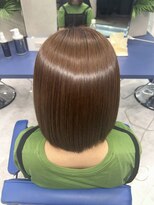 スリーディーヘア(3D Hair)&nbsp;ショートボブ/縮毛矯正/艶髪