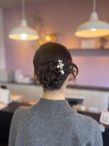 アヴァンス 北花田店(AVANCE) カチモリ風/シニオンヘア/お呼ばれヘアアレンジ/堺/北花田