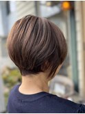 髪質改善大人可愛い20代30代40代50代ショートボブ