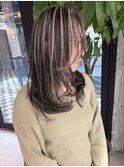 太めのコントラストハイライト
