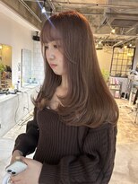 シャルムバイサラ(charme by sarah)&nbsp;ナチュラルレイヤー/ミルクティーベージュ/ペールピンクベージュ