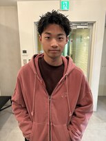 アンフェインド02(UNFEIGNED 02)&nbsp;MEN’S/スパイキーショート/ピンパーマ/名古屋伏見