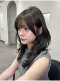 〔LICCA AMANE〕クロスパーマして、念願シースルーバング